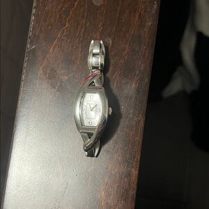 Fossil Silver Women's Watch with Twisted Band